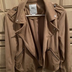 Tan suede jacket